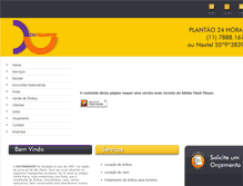 Tablet Screenshot of dutransvip.com.br